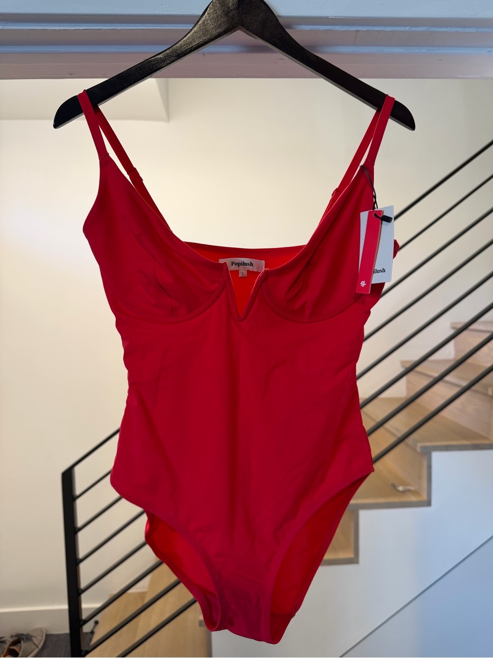 Popilush NWT Red Underwire One-Piece Swimsuit - Never Worn!